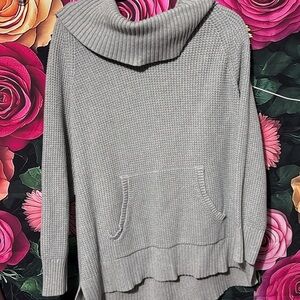 MICHAEL Michael Kors Light Gray Cowl Neck Sweater